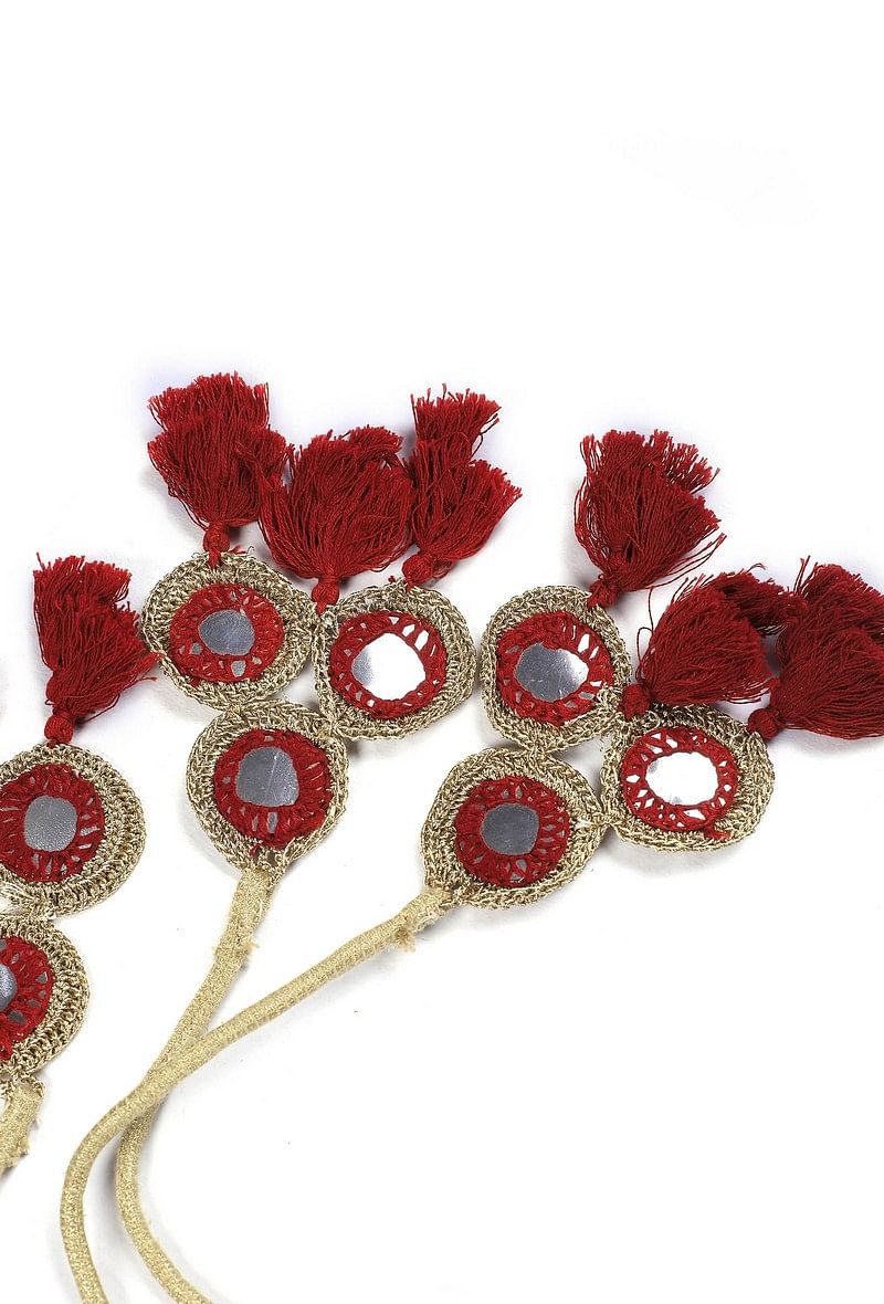 Crimson Red Potli Bag