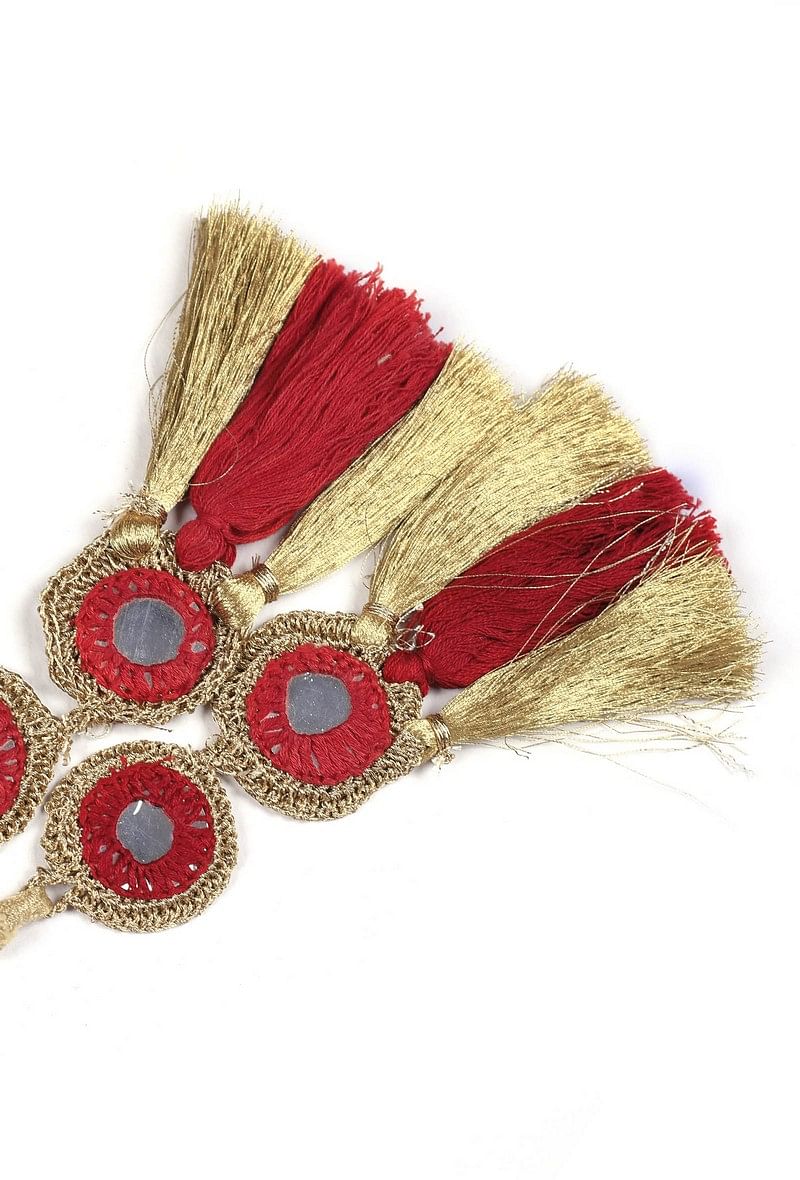 Scarlet Red Potli Bag