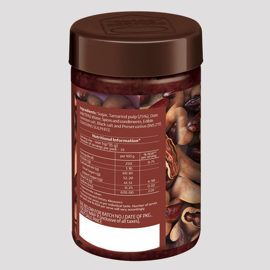 【Society Tea】 Society Tamarind Date Chutney Jar｜タマリンドデーツチャツネ ジャー｜200 g