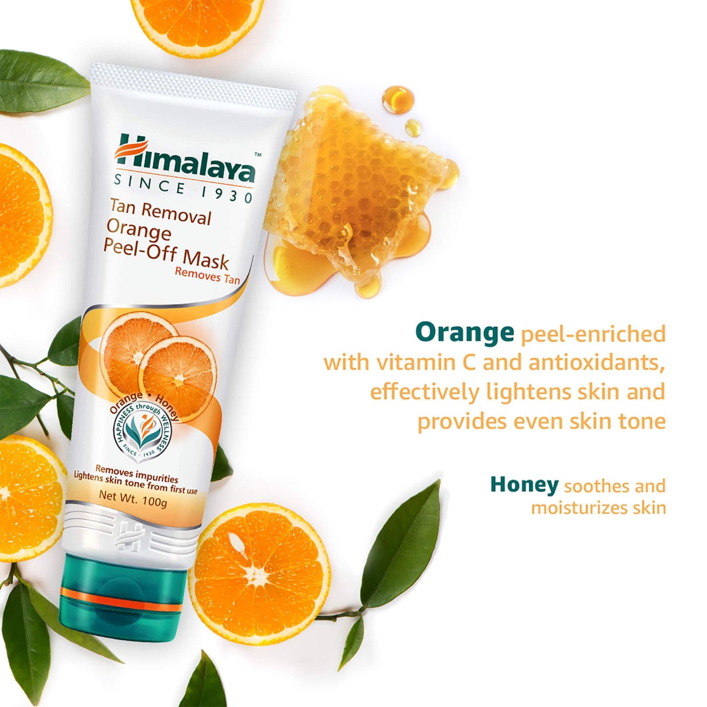 Tan Removal Orange Peel-Off Mask 100g