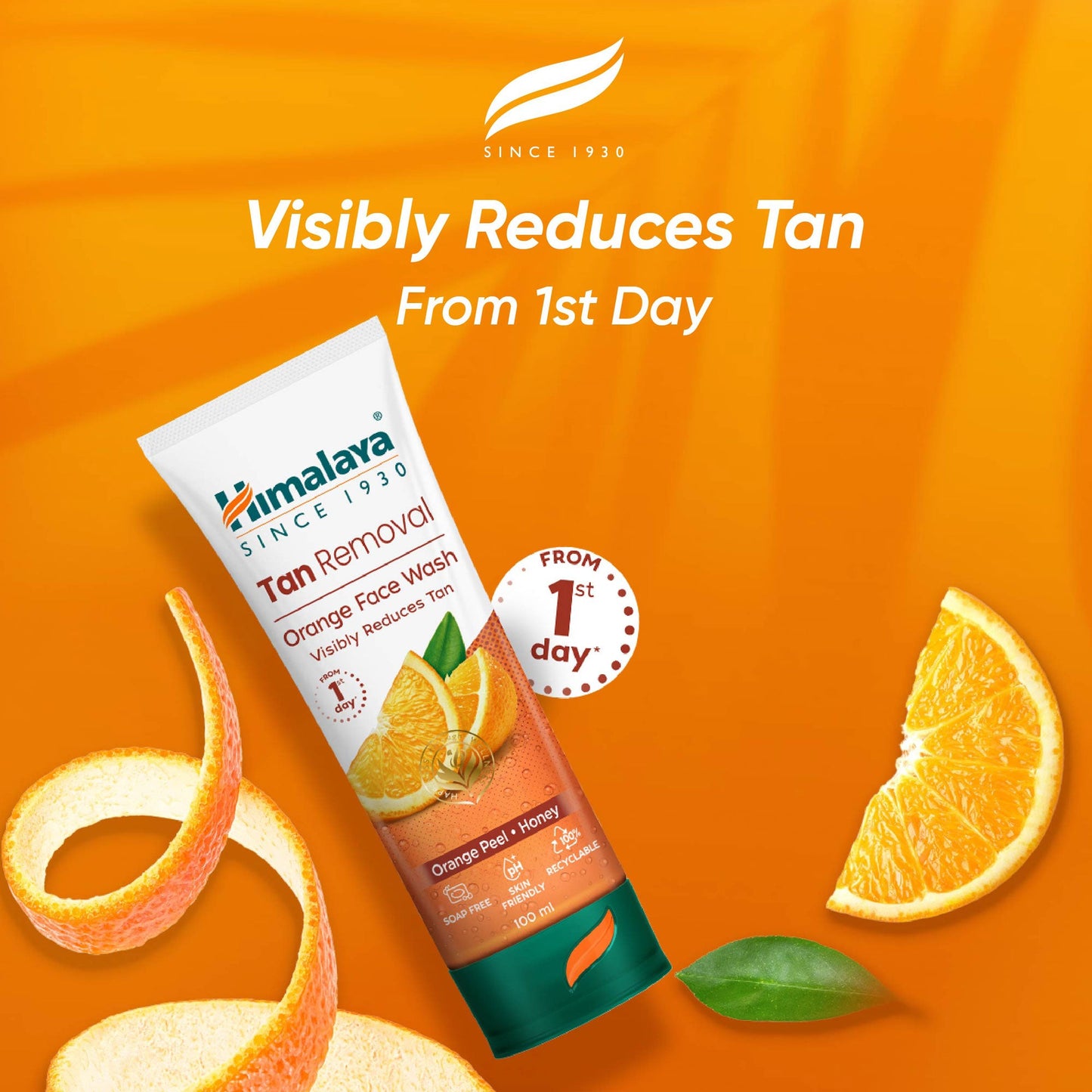 Tan Removal Orange Face Wash 100ml