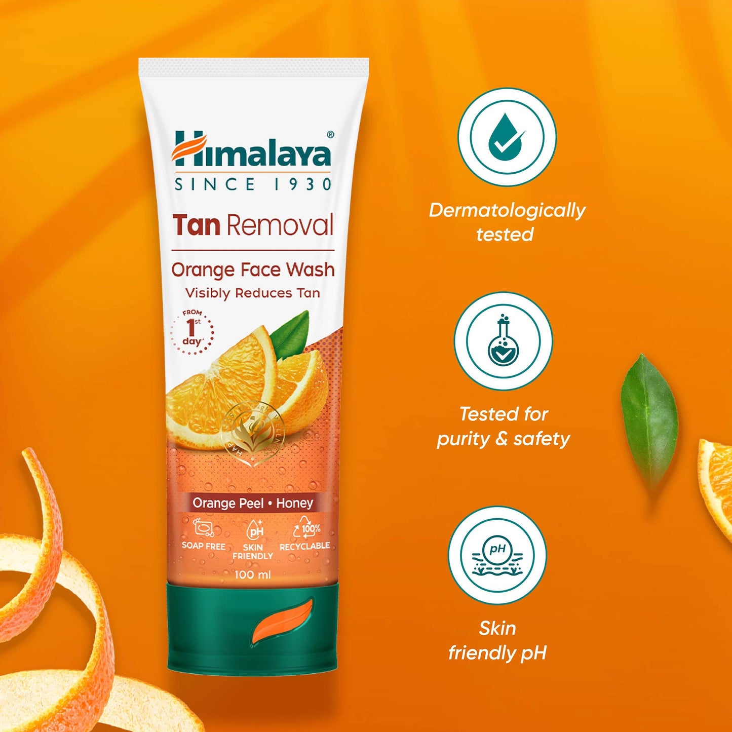 Tan Removal Orange Face Wash 50ml