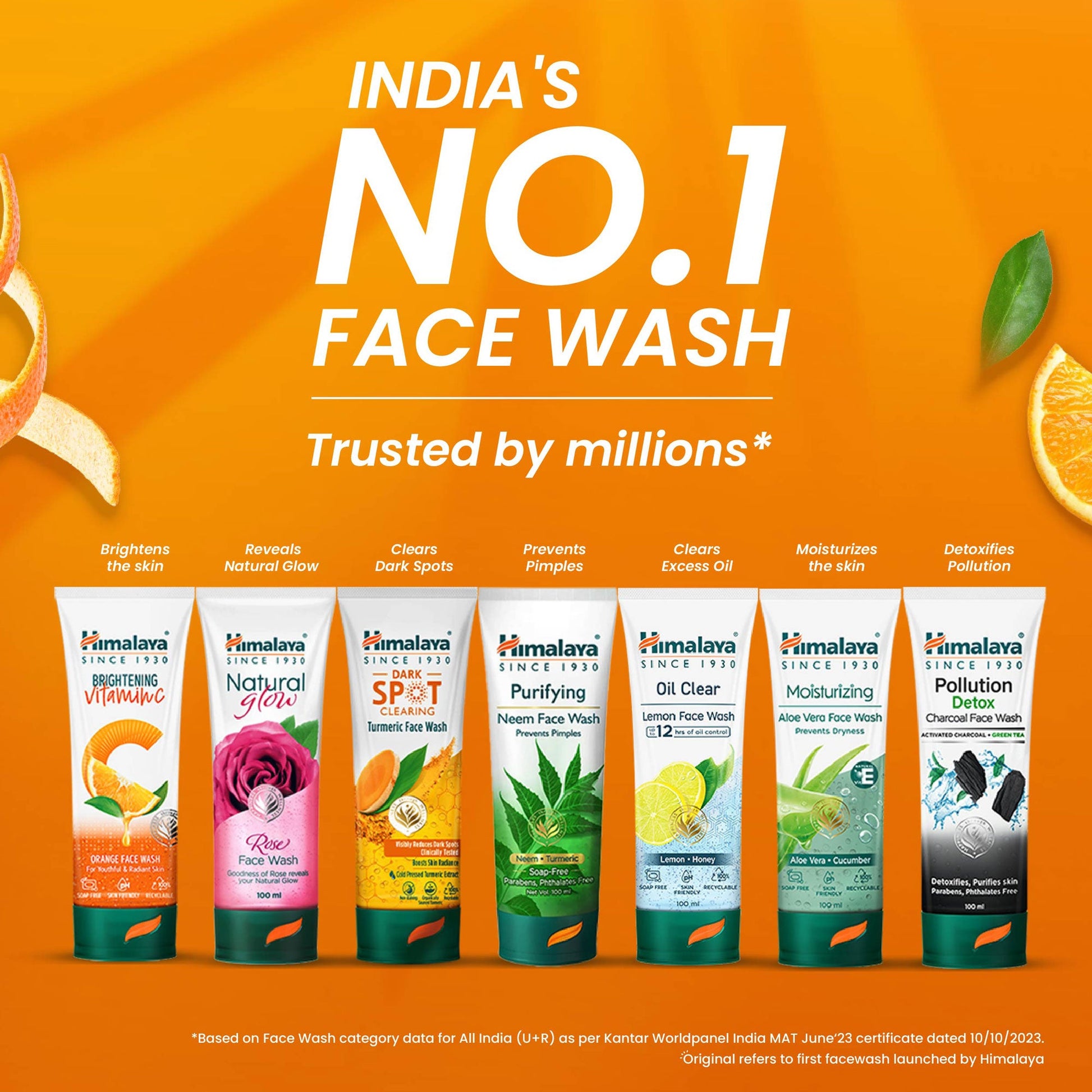 Tan Removal Orange Face Wash 50ml