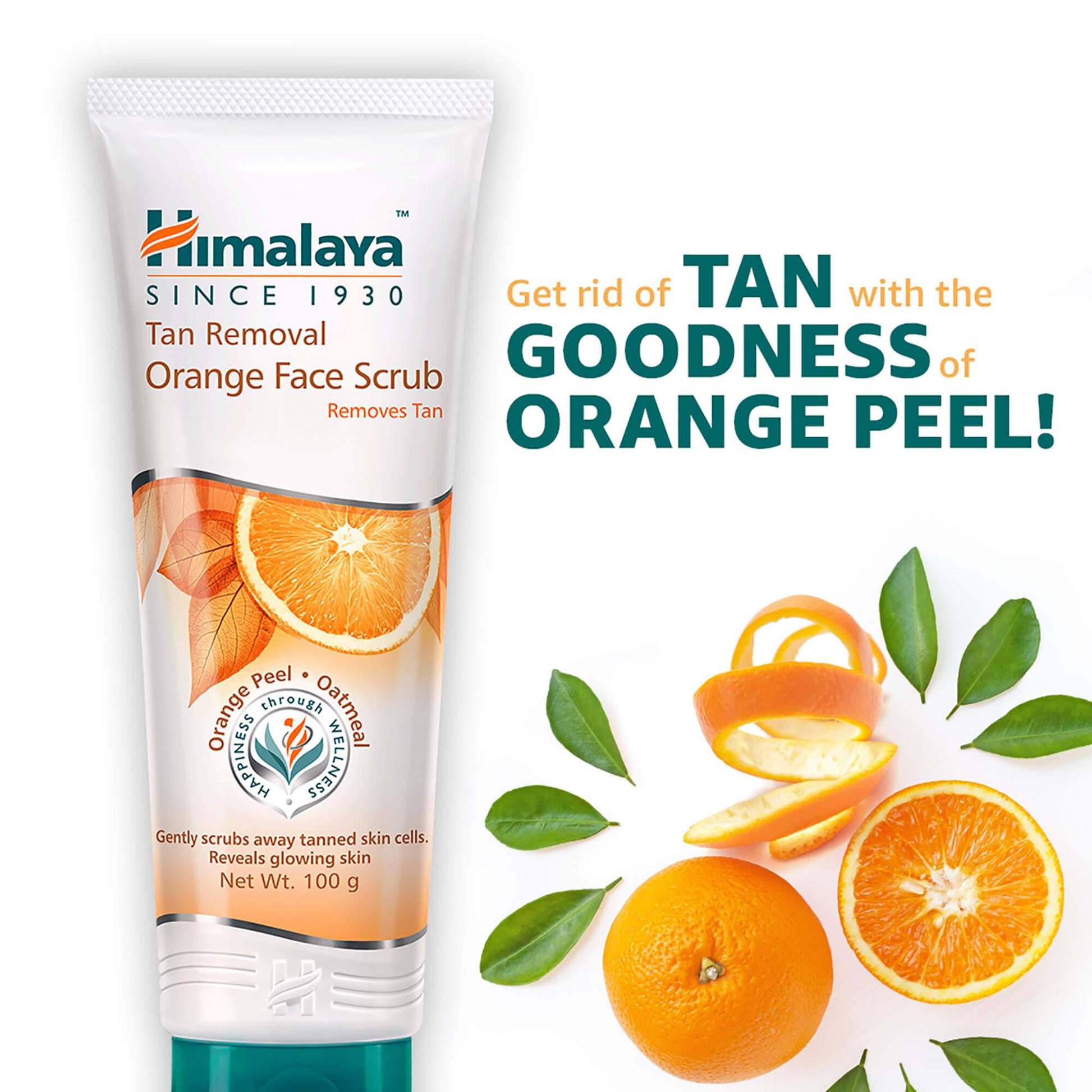Tan Removal Orange Face Scrub 50g
