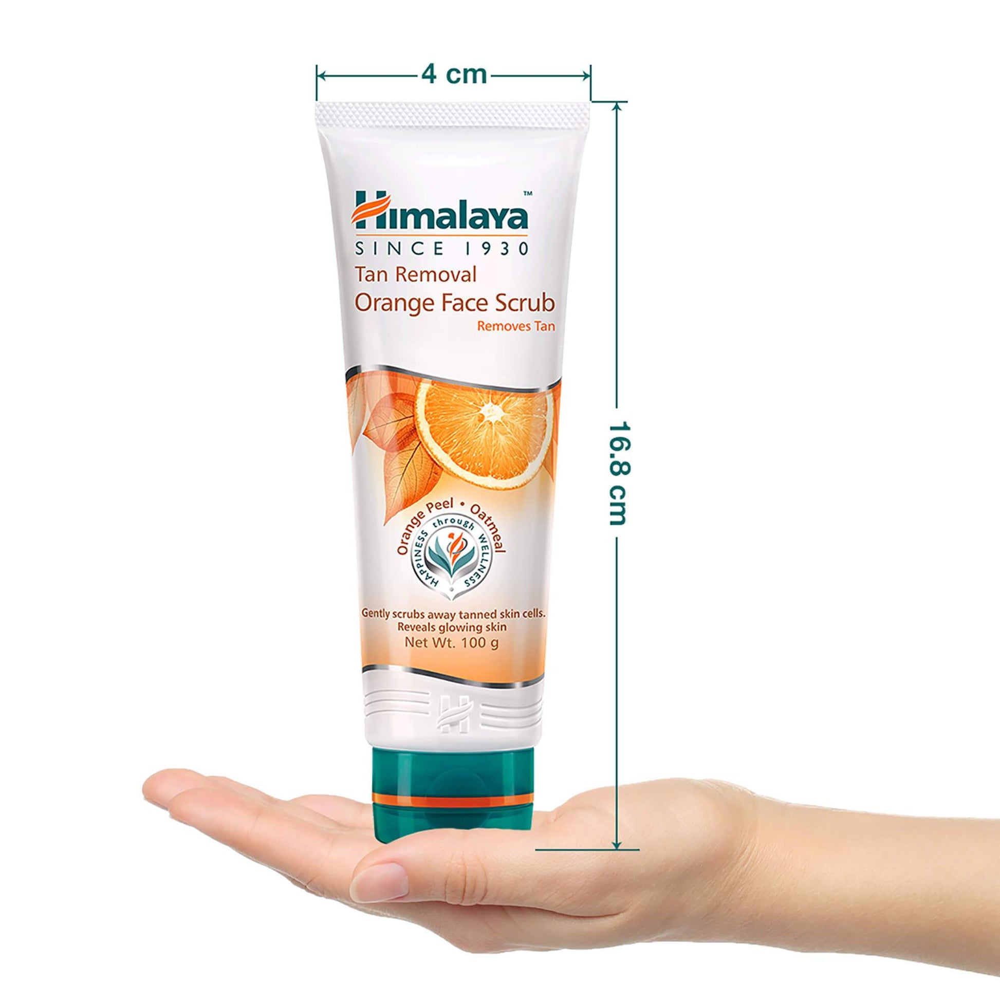 Tan Removal Orange Face Scrub 100g