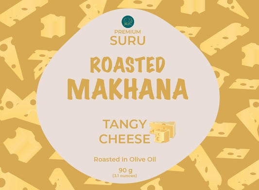 【SURU】 Tangy Cheese Roasted Makhana｜タンギーチーズ ローストマカナ（ハスの実）｜90g