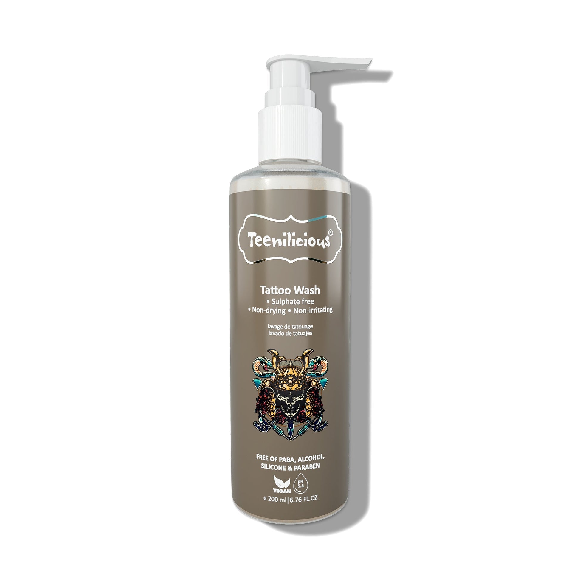 Teenilicious Tattoo Wash - Gentle Tattoo Wash For All Types Of Tattoo