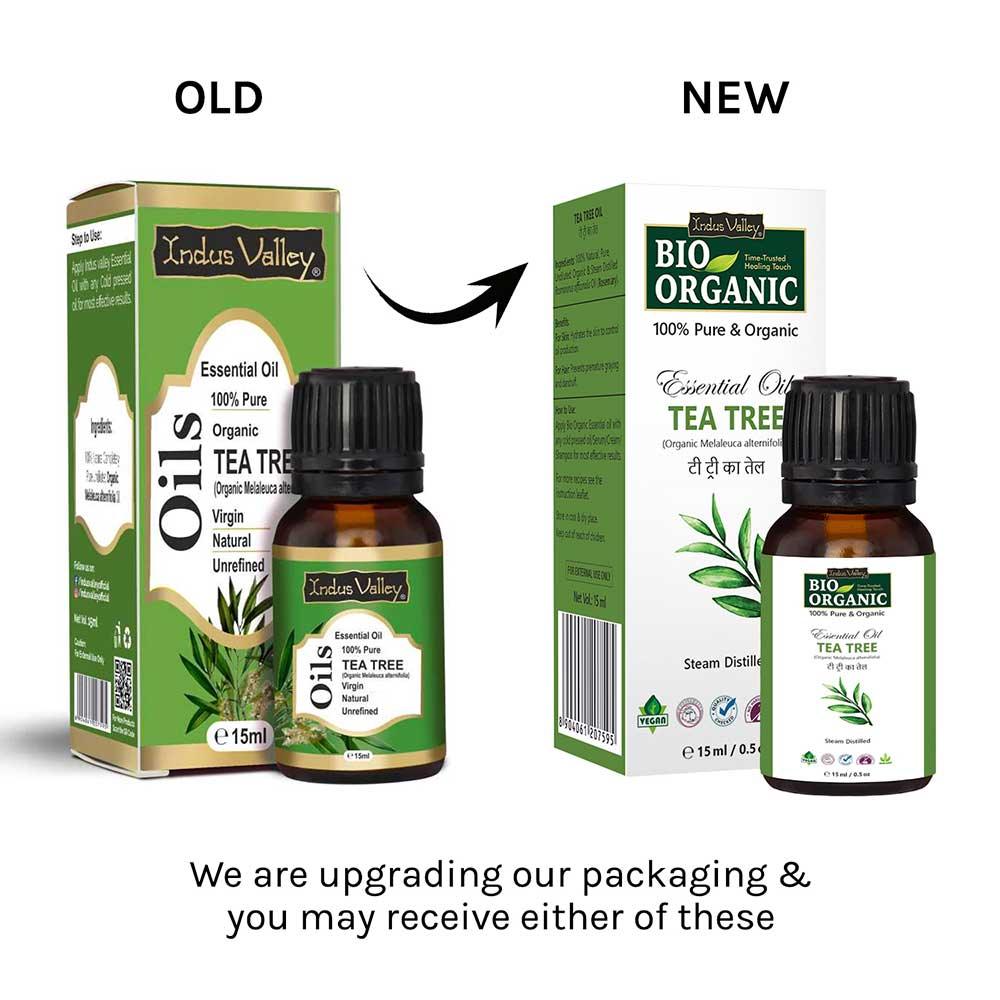 Pure & Organic Tea Tree Essential Oil - 15ml 15ml