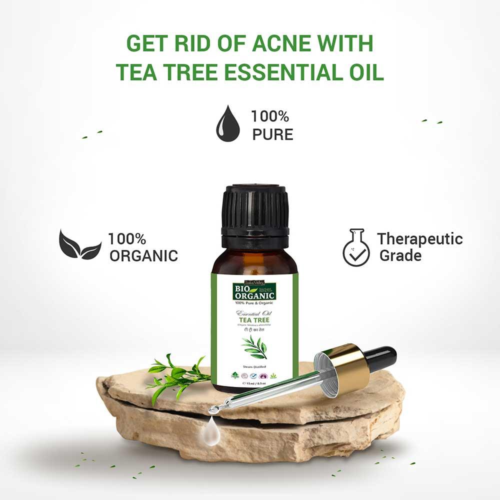 Pure & Organic Tea Tree Essential Oil - 15ml 15ml