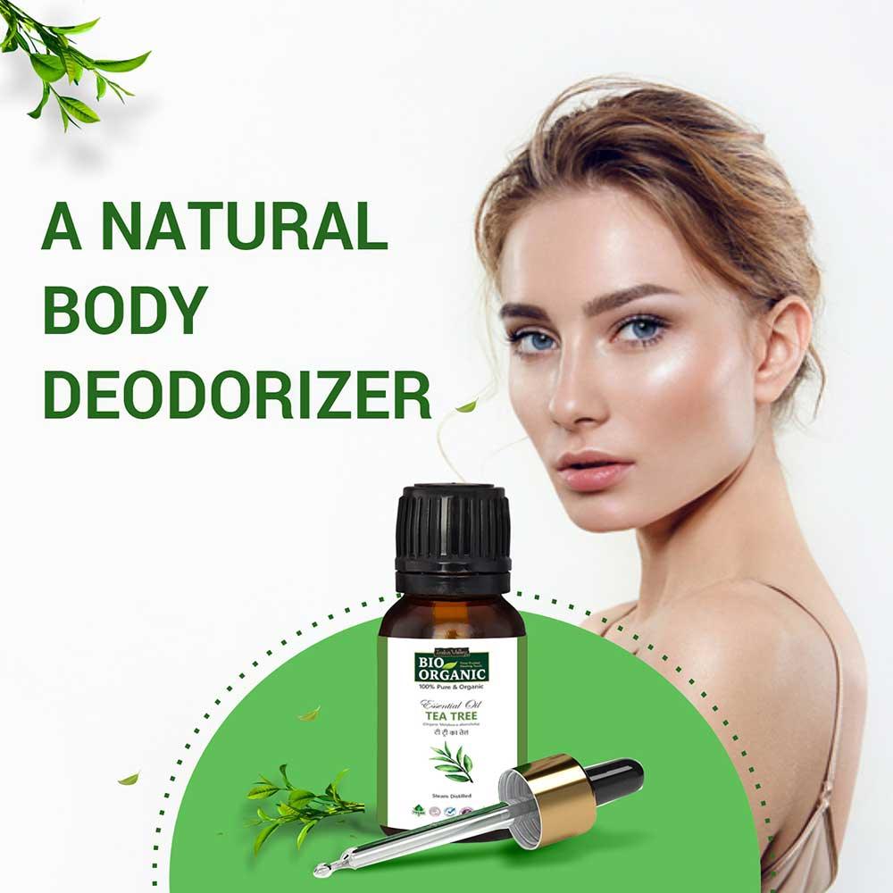 Pure & Organic Tea Tree Essential Oil - 15ml 15ml