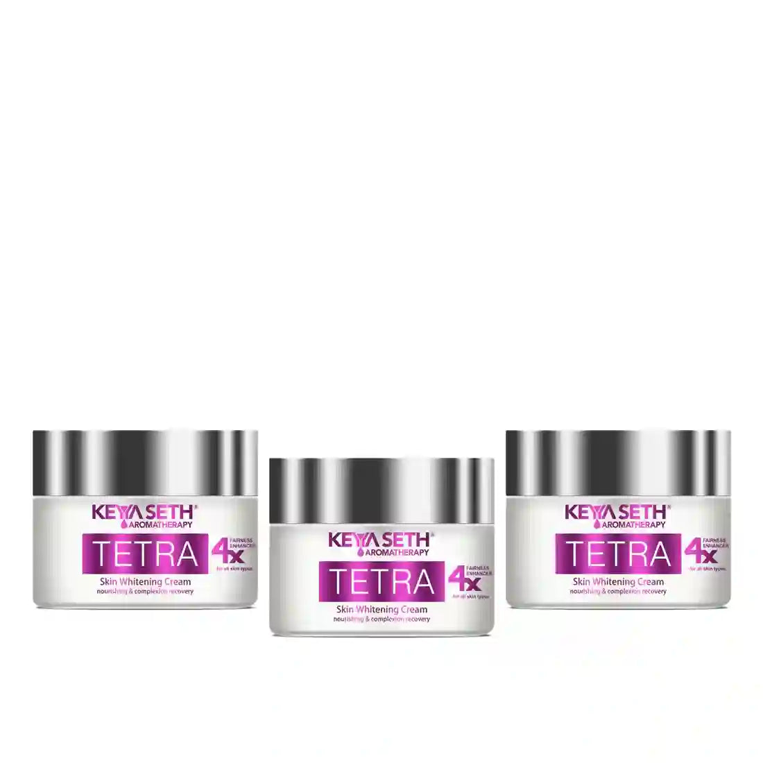 Tetra Skin Whitening Cream, Alpha Arbutin, Niacinamide, Vitamin C, Daisy Extract & Neroli for Radiant Glow & Luminous Complexion, Age Spots & Melasma 15g x 3