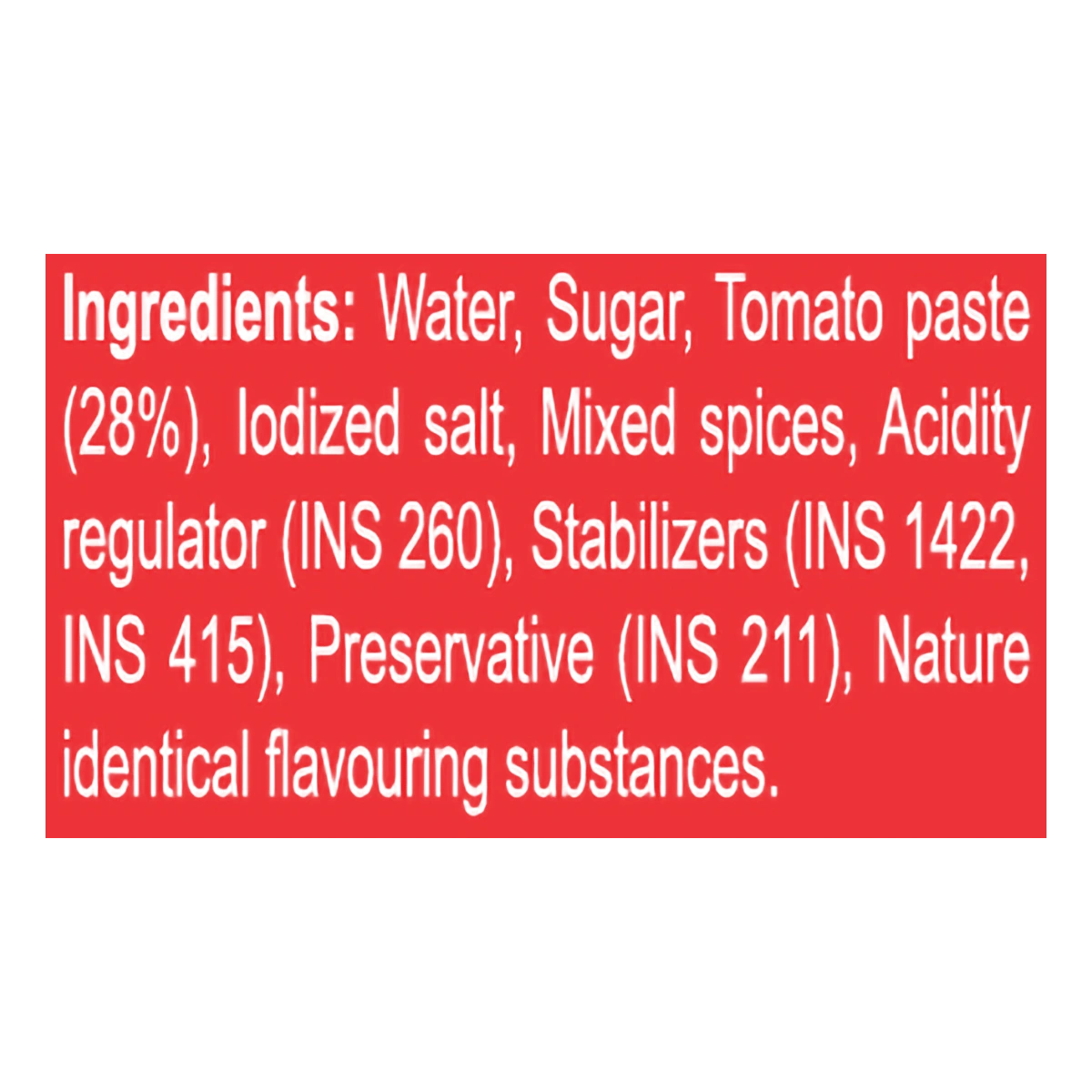 Patanjali Tomato Ketchup W/o Onion Garlic (B) (500 g) 200g