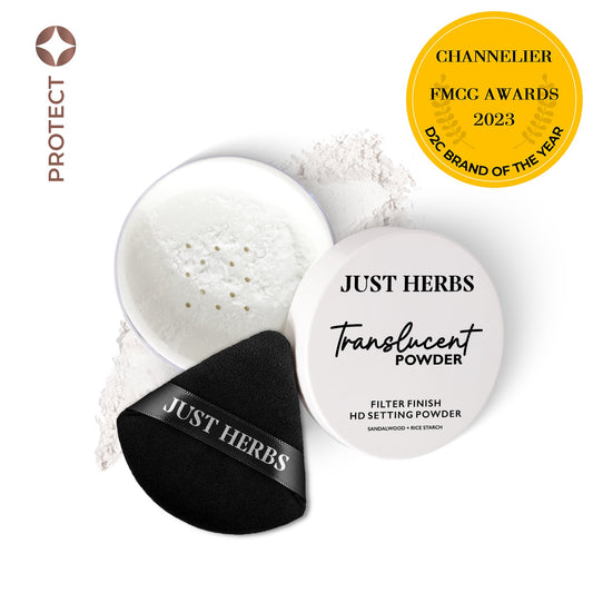【Just Herbs】 HD Makeup Setting Powders Translucent Powder