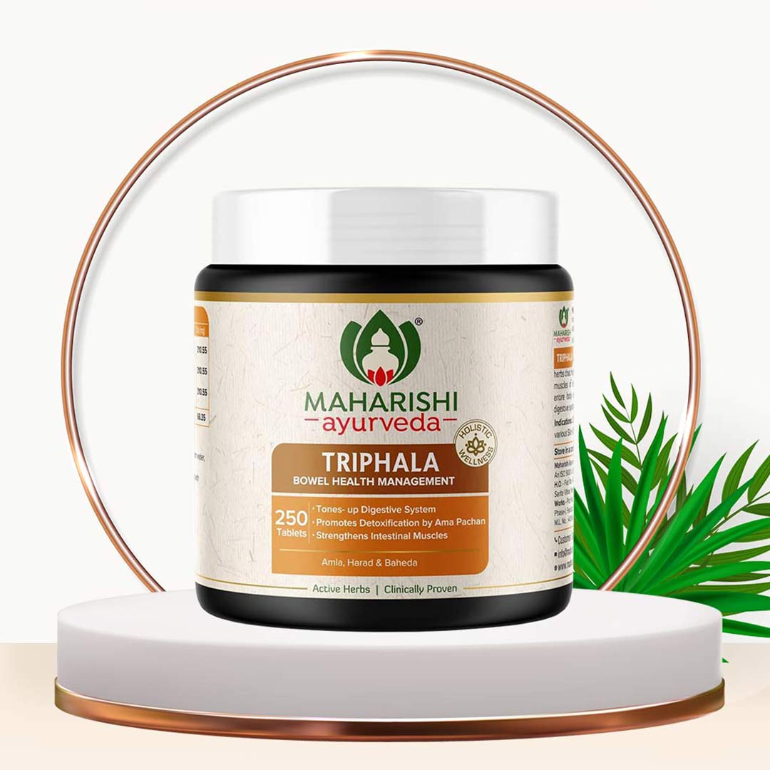 Maharishi Ayurveda Triphala Tablets – Digestive Detox & Gut Health Support