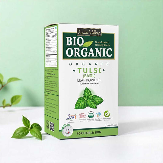 Bio Organic Tulsi Leaf Powder - 100gm 100g