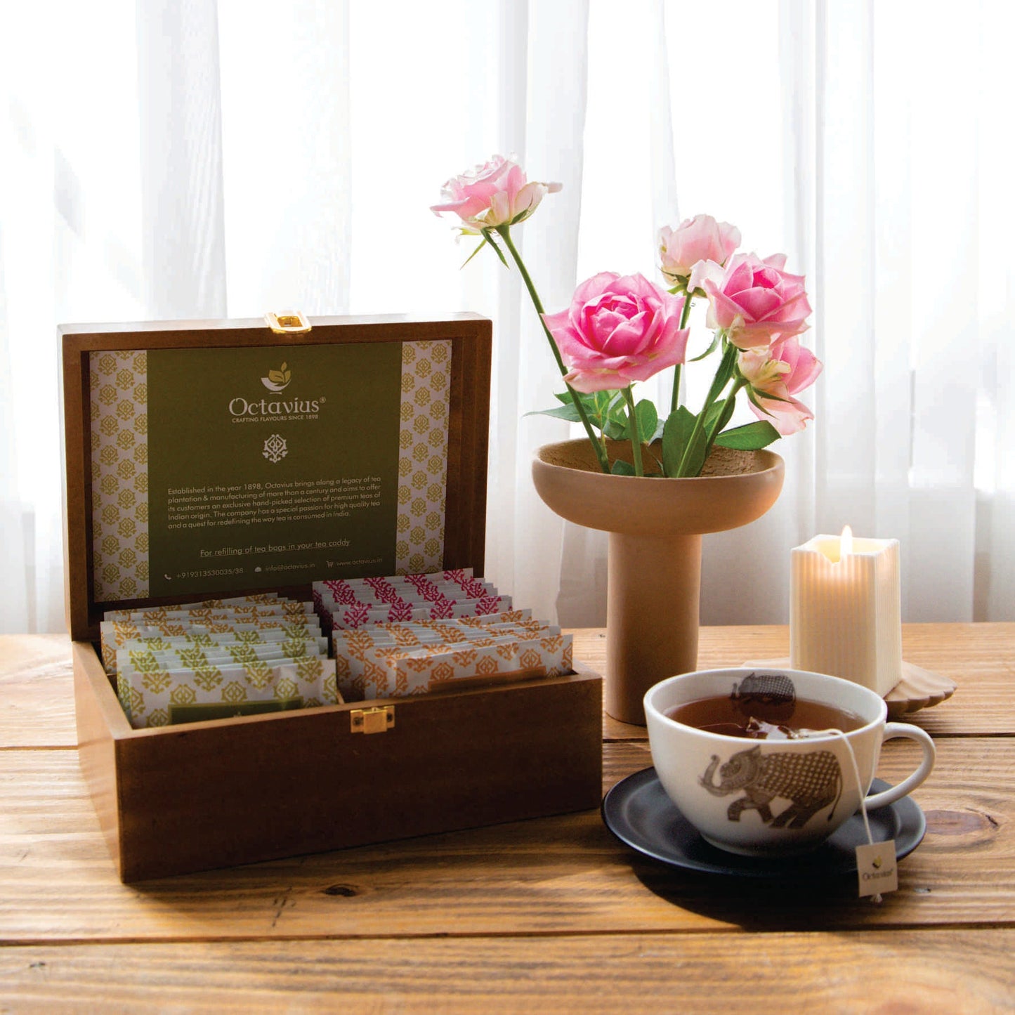Elixir Collection 4 Assorted Wellness Teas - 40 Pyramid Teabags 40 Pyramid