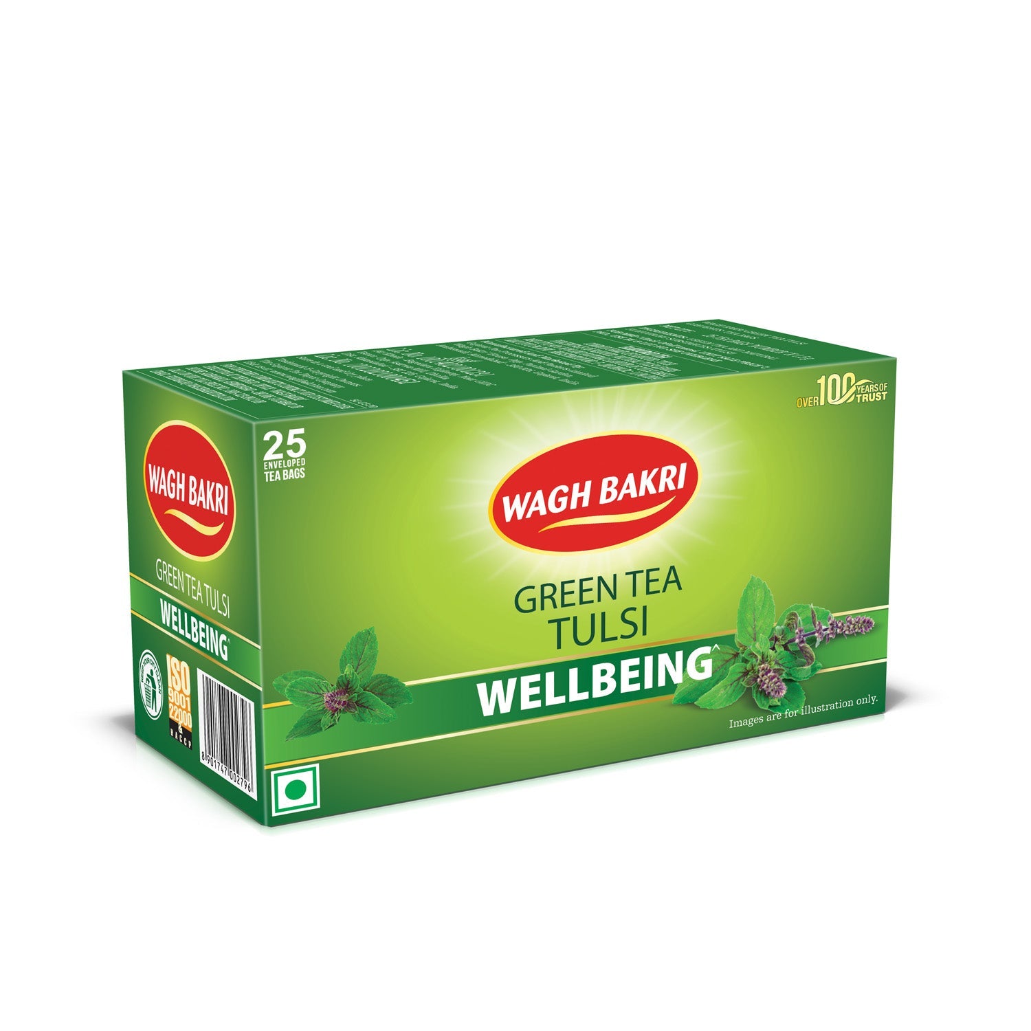 Tulsi Green Tea Bags