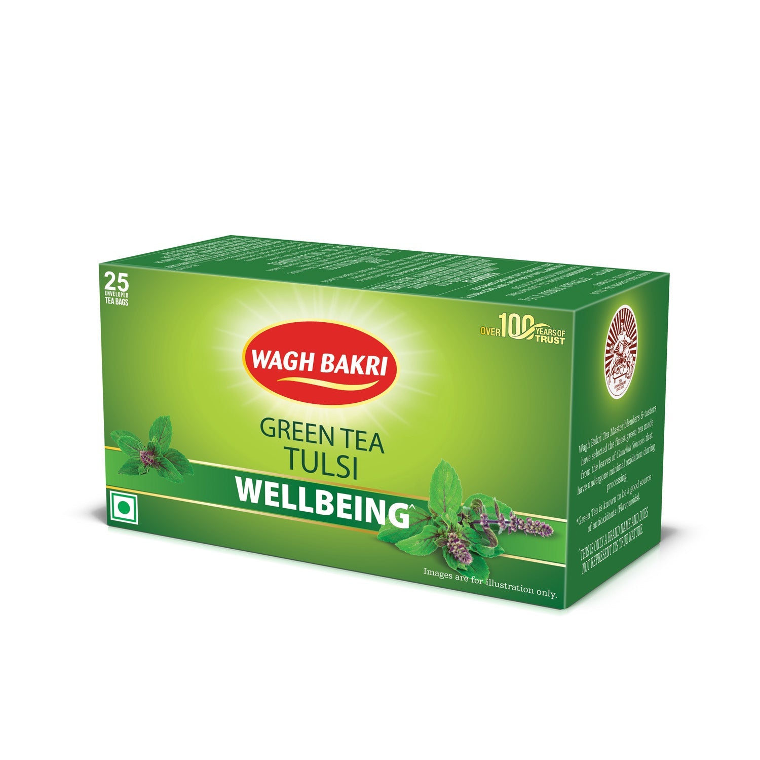 Tulsi Green Tea Bags