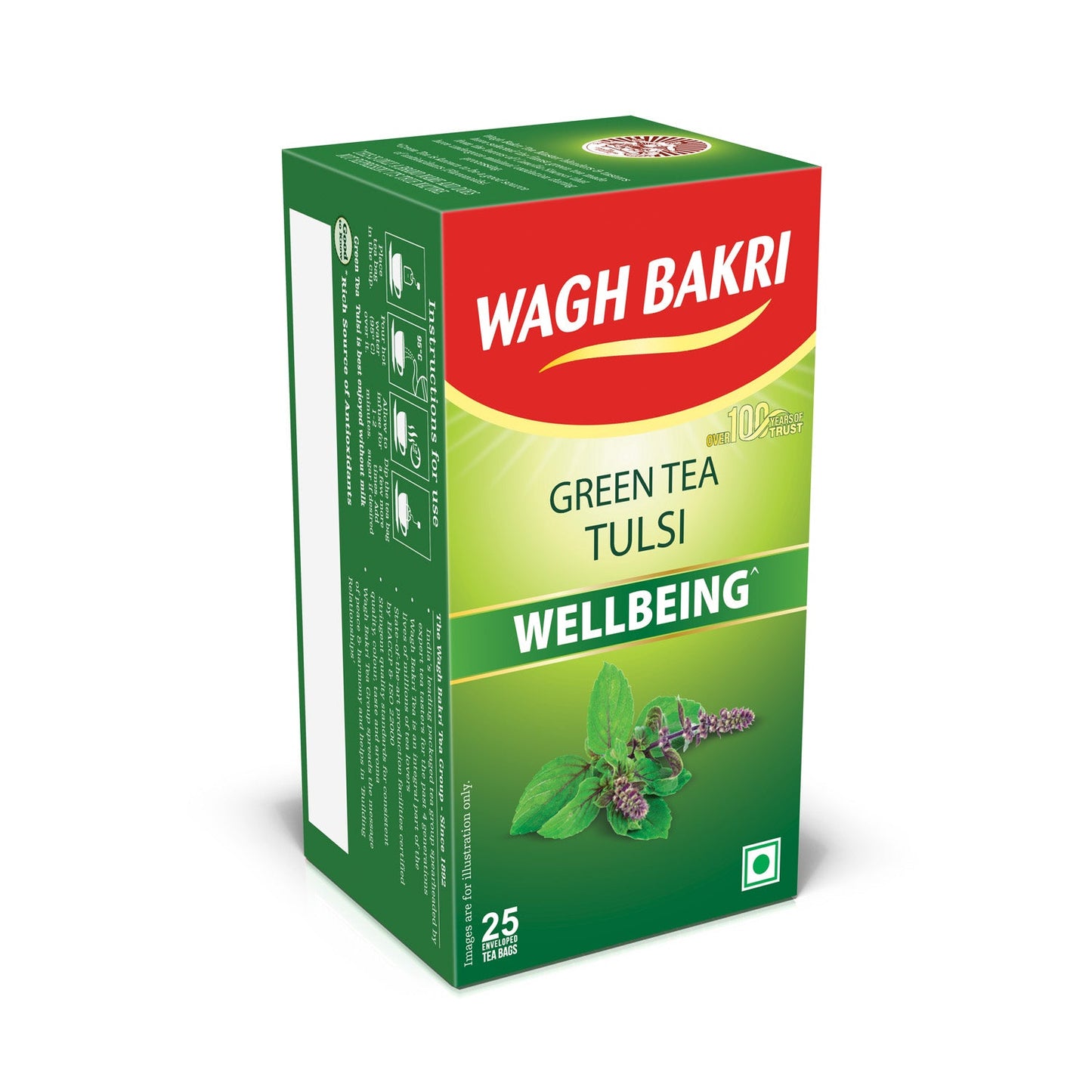 Tulsi Green Tea Bags