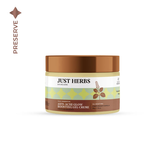 Anti-Acne Glow Boosting Gel Creme with Tulsi and Manjishtha / Fagel 60g