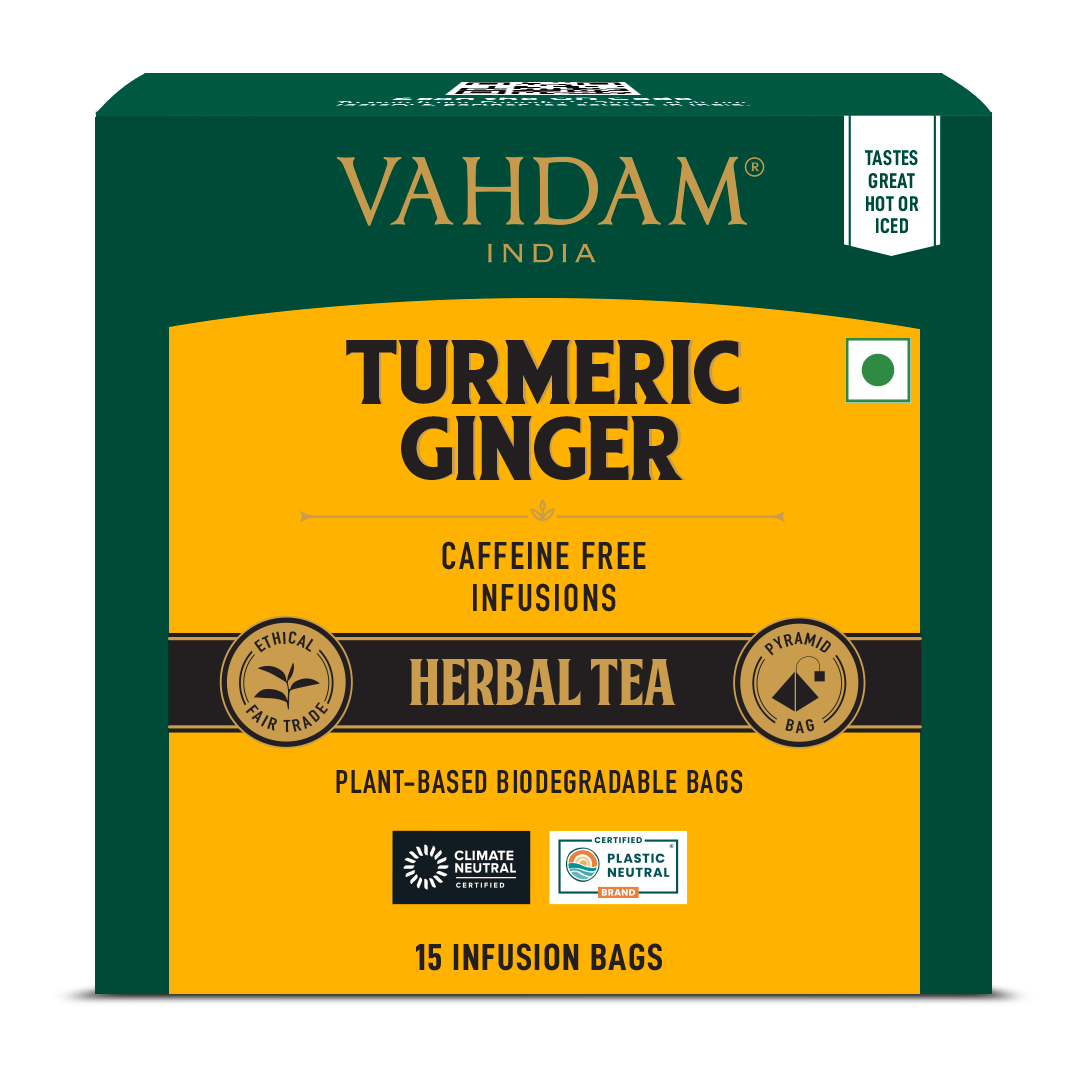 Turmeric Ginger Herbal Infusion, 15 Count 15 Count