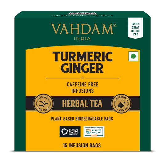 Turmeric Ginger Herbal Infusion, 15 Count 15 Count