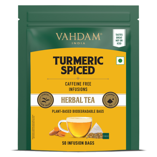 Turmeric Spiced Herbal Infusion, 50 Count 50 Count