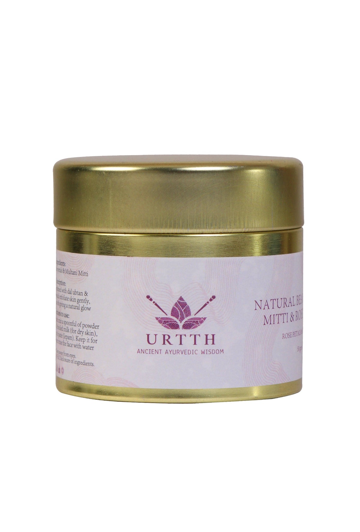 Natural Beauty Multani Mitti & Rose Face Pack
