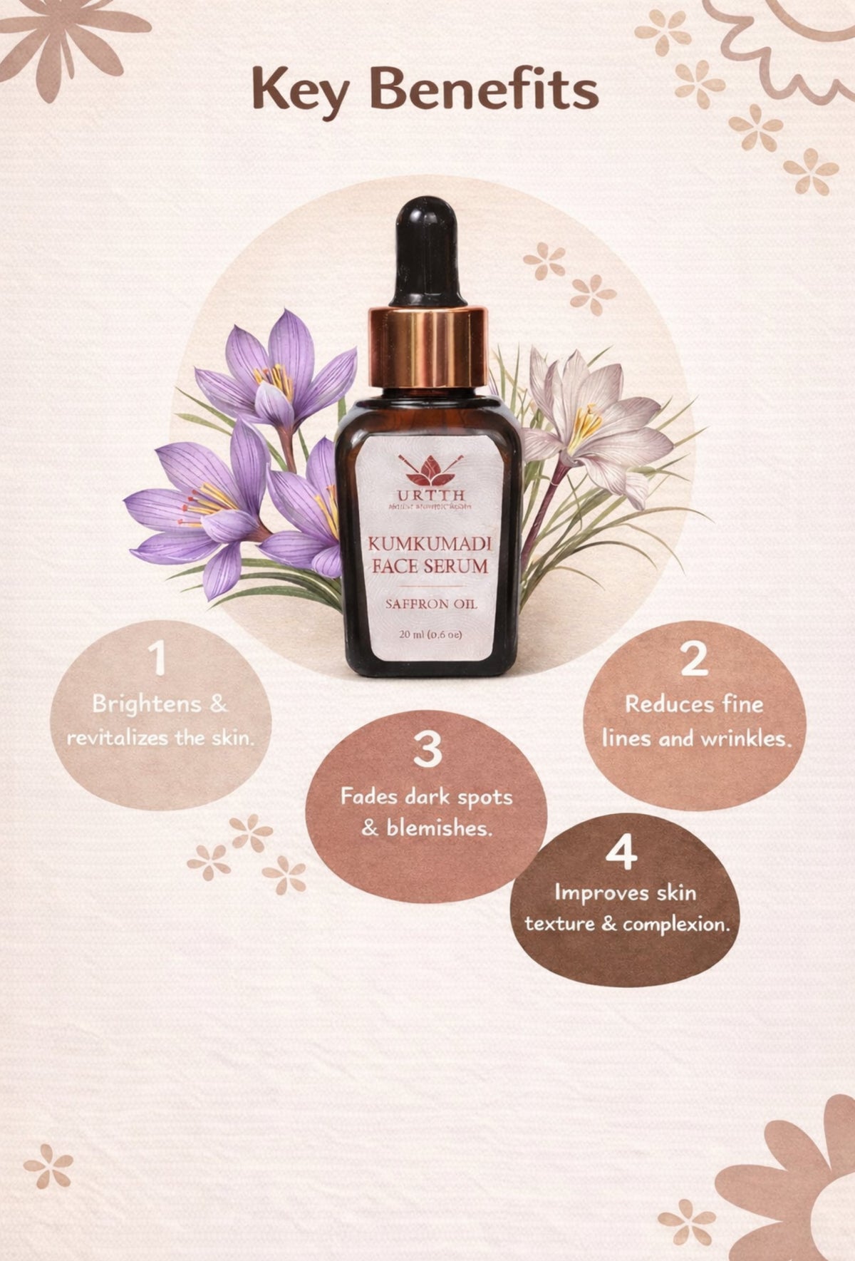Kumkumadi Face Serum with Saffron