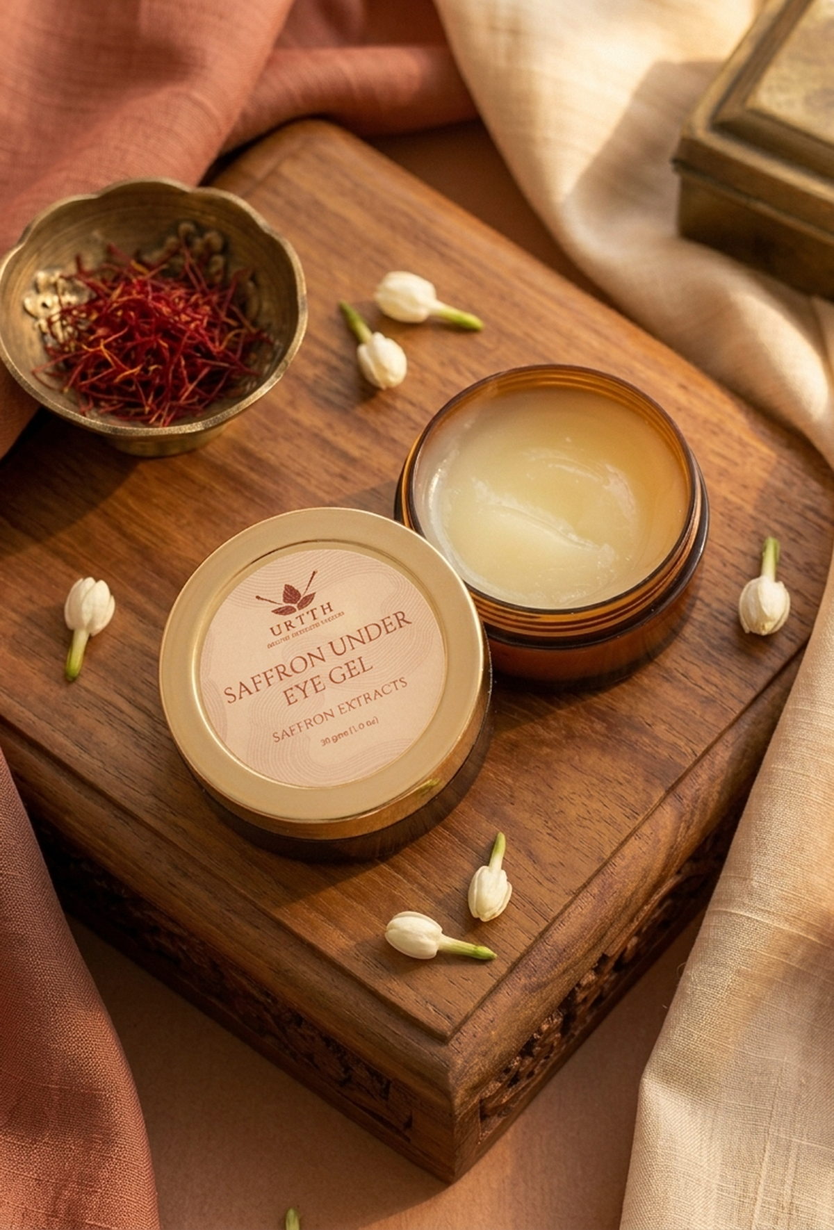 Saffron Under Eye Gel for Dark Circles
