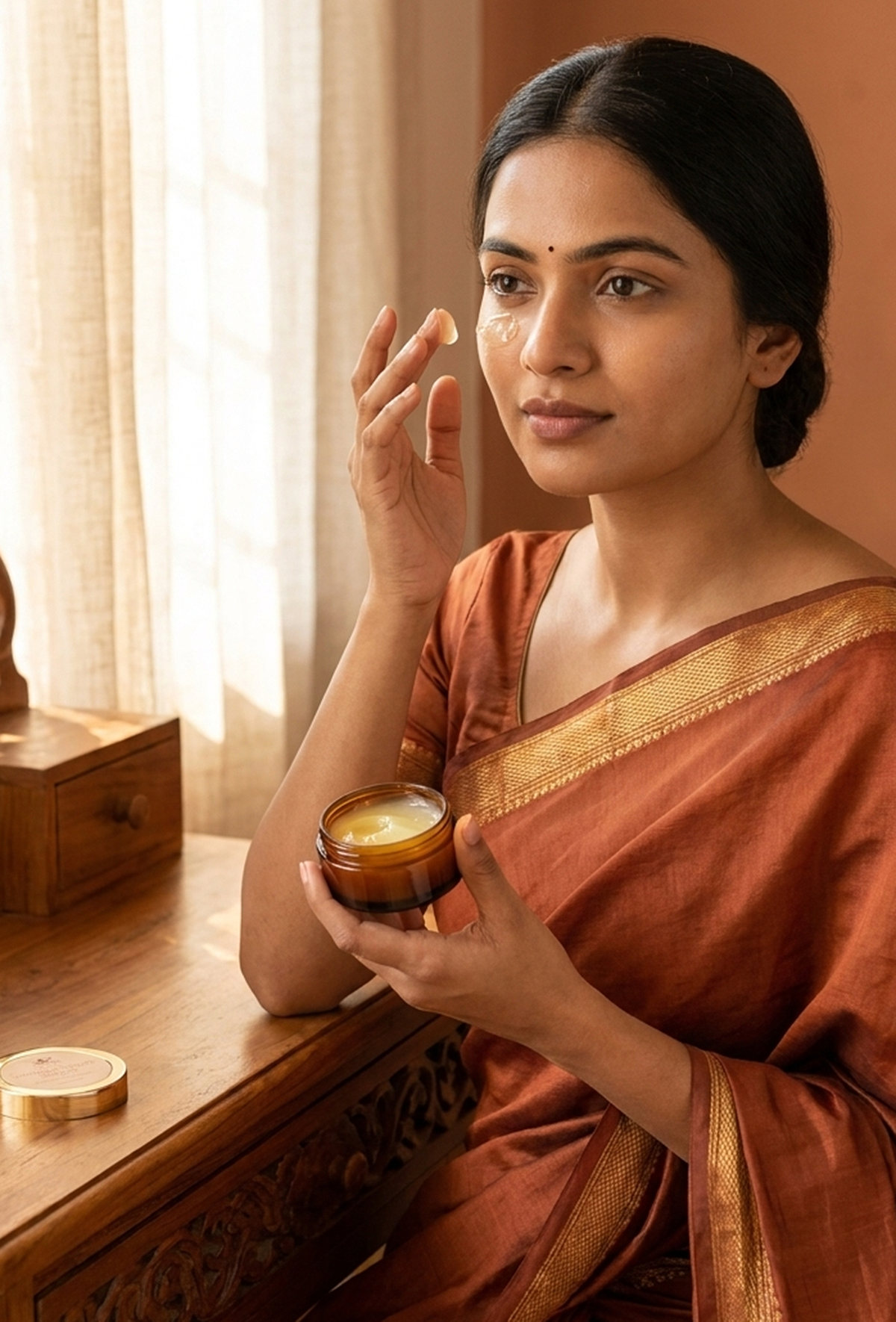 Saffron Under Eye Gel for Dark Circles