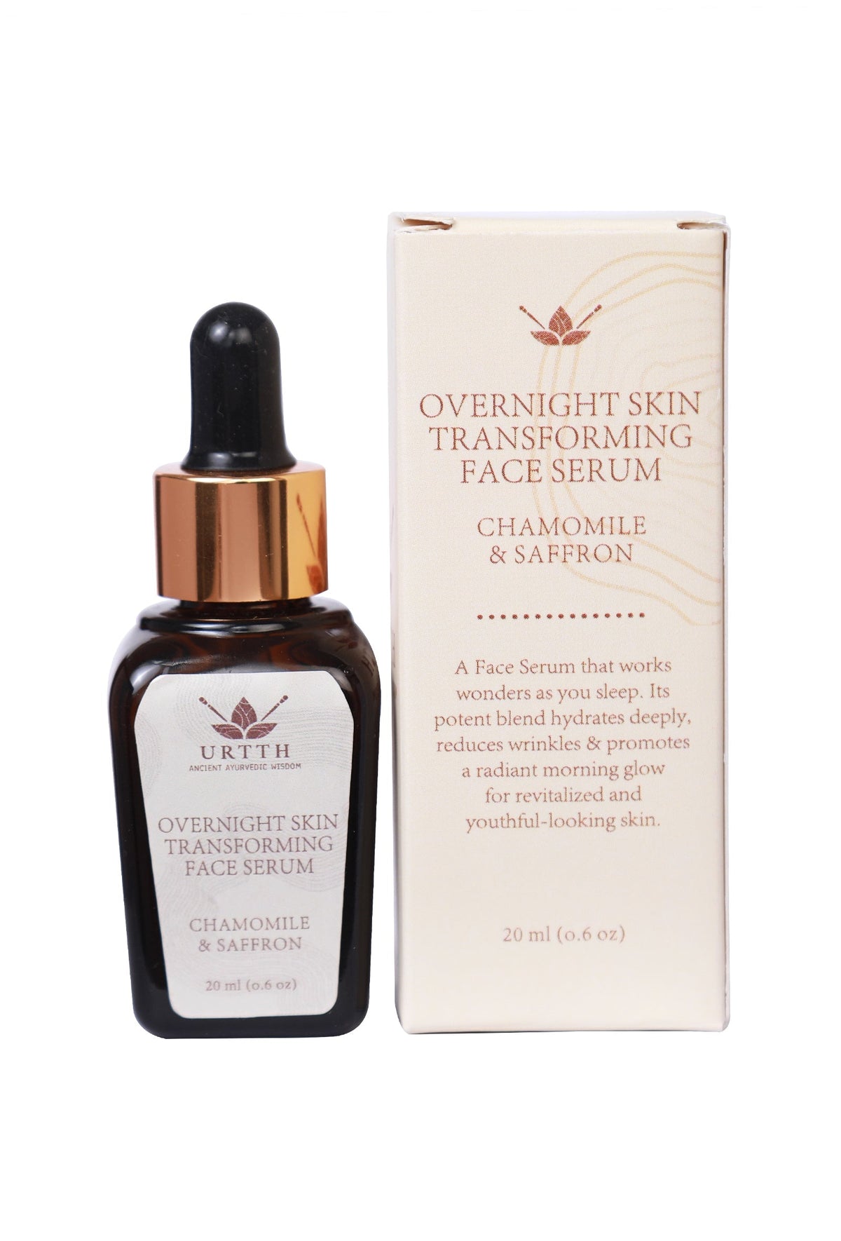 Overnight Face Serum with Saffron, Apricot & Grapeseed Oil