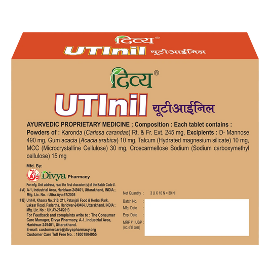 Divya UTInil Tablet 3 U X 10 N