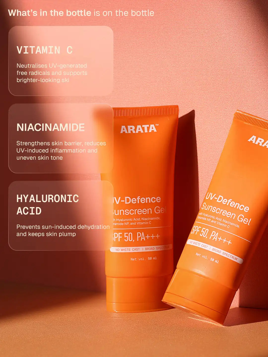 UV-Defence Sunscreen Gel - 50 ml 50 ml