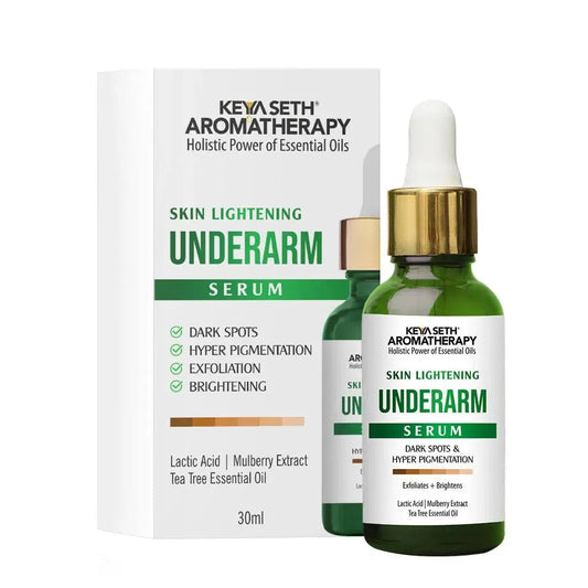 Skin Lightening Underarm Serum,for Exfoliating & Brightening, with Lactic Acid, Mulberry Extract & Tea Tree Oil 30g