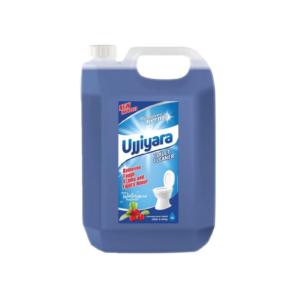 Ujjiyara Toilet Cleaner Winter Green - Removes Stains & Bad Odour,  5 L 5L