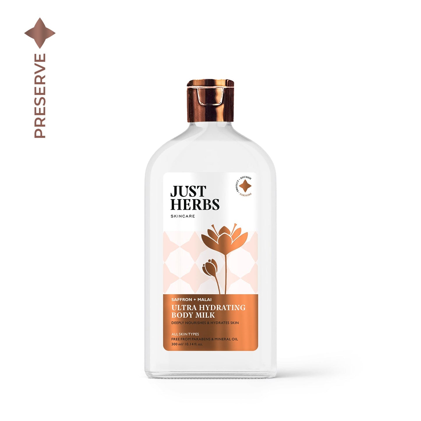 Ultra Hydrating Body Milk with Saffron and Malai 300ml