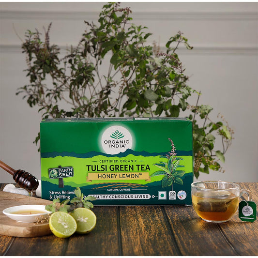 Tulsi Green Tea Honey Lemon