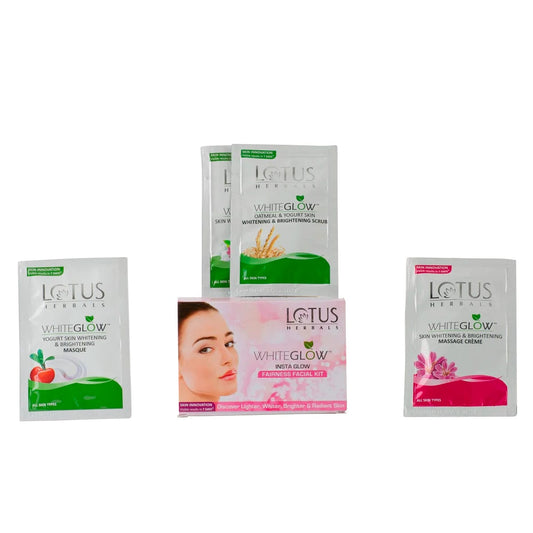 WhiteGlow InstaGlow Brightening 4 in 1 Facial Kit 4N*40g