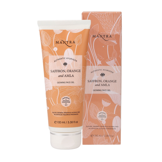 Saffron, Orange And Amla Glowing Face Gel SPF 20