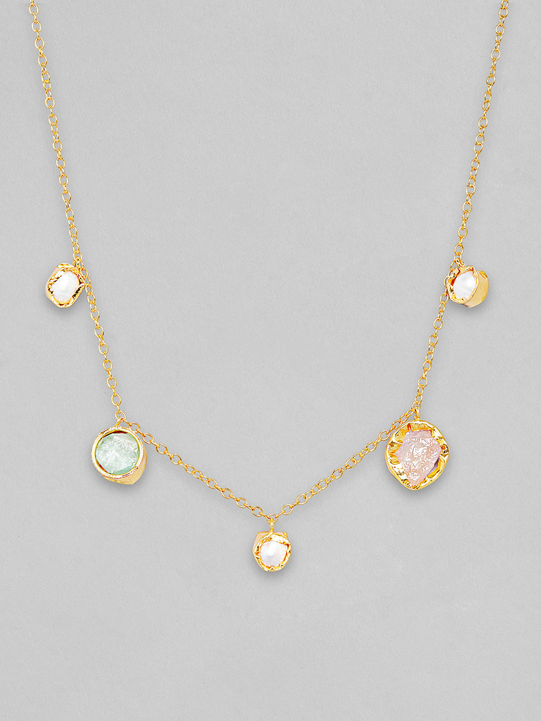 Minty & Pastel s Necklace Chain Gold