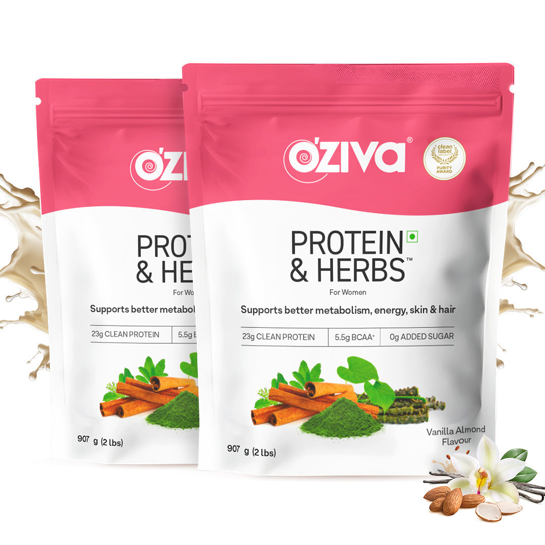 Protein & Herbs for Women Vanilla Almond / Results Pack