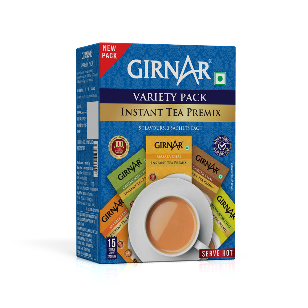 Instant Tea Premix Variety Pack 15 Sachets