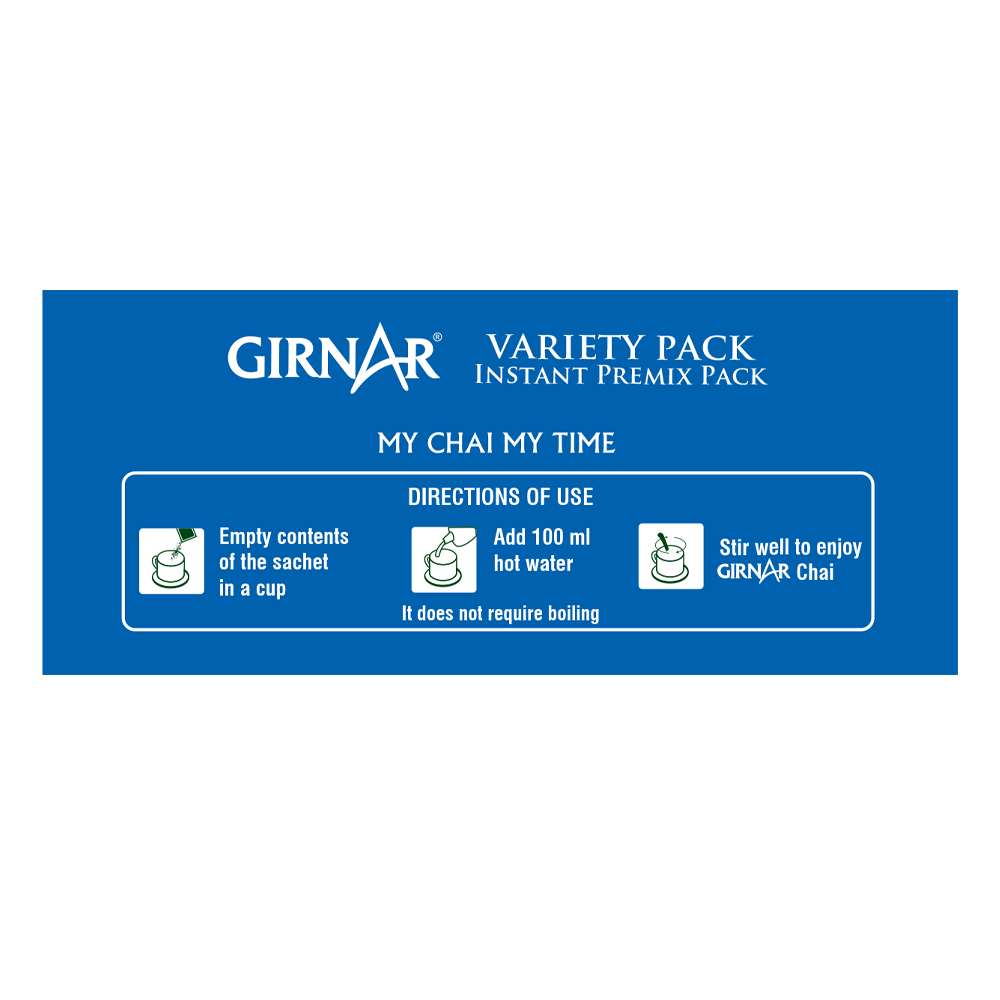 Instant Tea Premix Variety Pack 15 Sachets