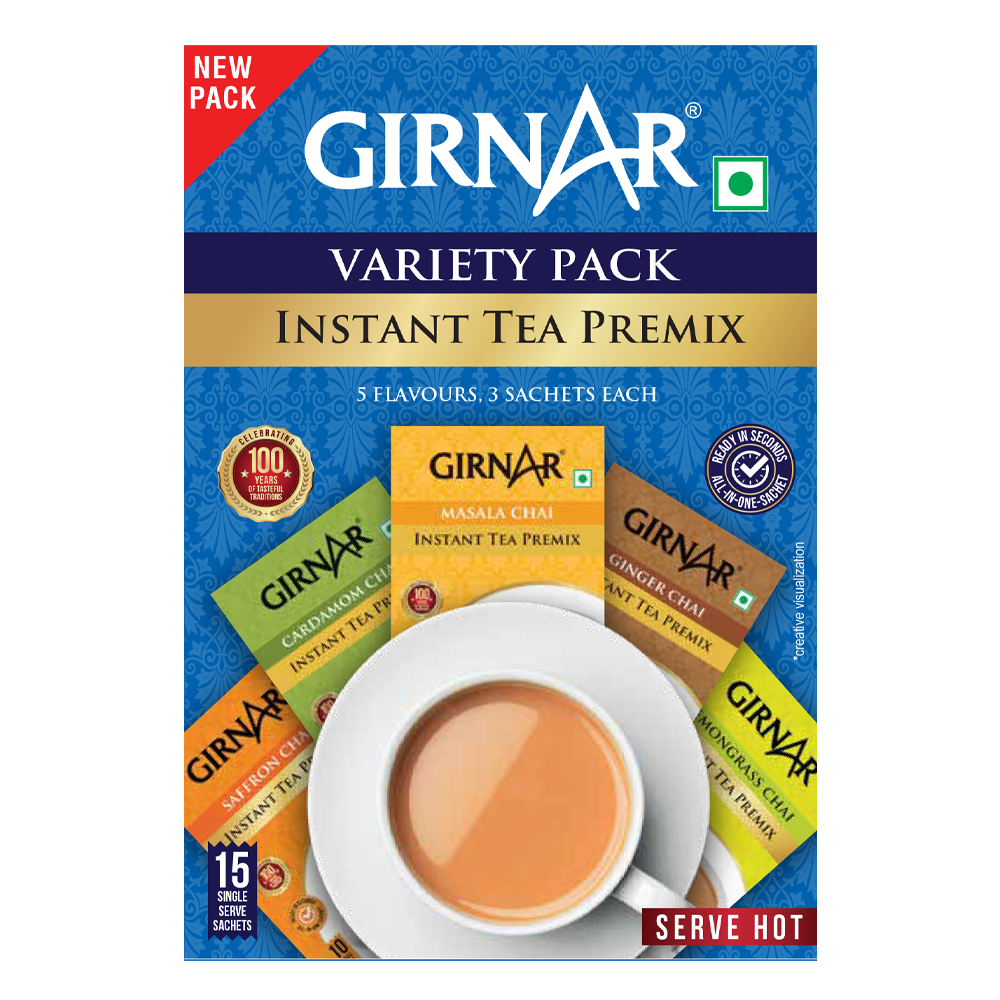 Instant Tea Premix Variety Pack 36 Sachets