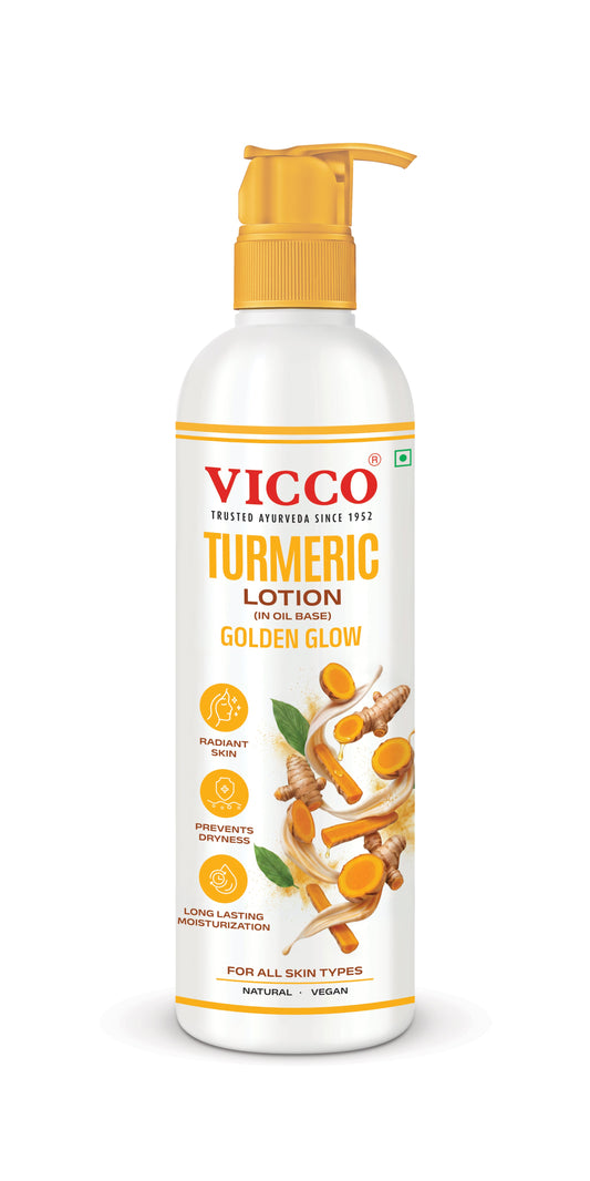 【Vicco】 Turmeric Body Lotion (Oil Base)｜ターメリック ボディローション（オイルベース）｜300ml