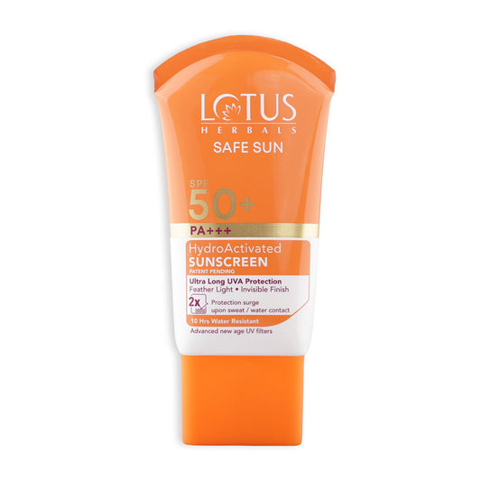 Safe Sun HydroActivated Sunscreen SPF 50+ PA+++ 50ml