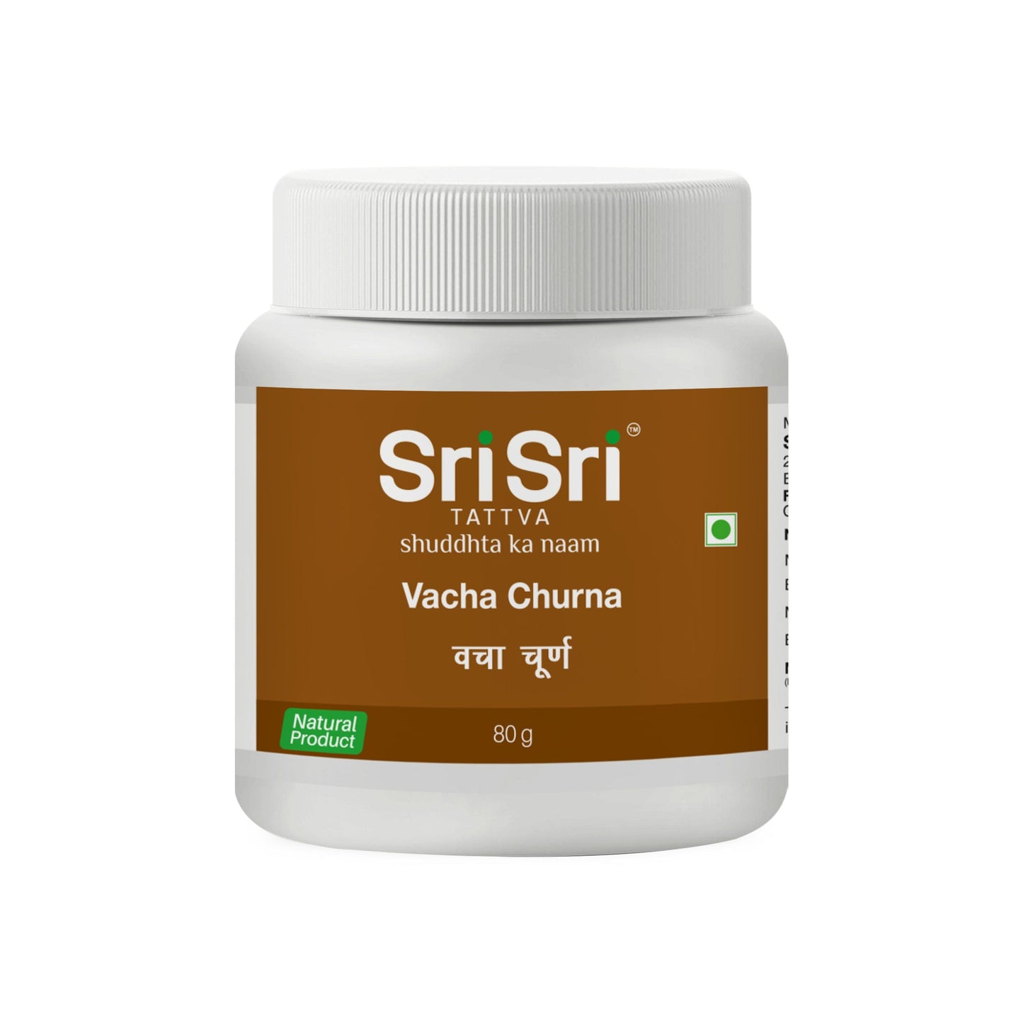 【Sri Sri Tattva】 Vacha Churna｜ ヴァチャ チュルナ｜ 80g