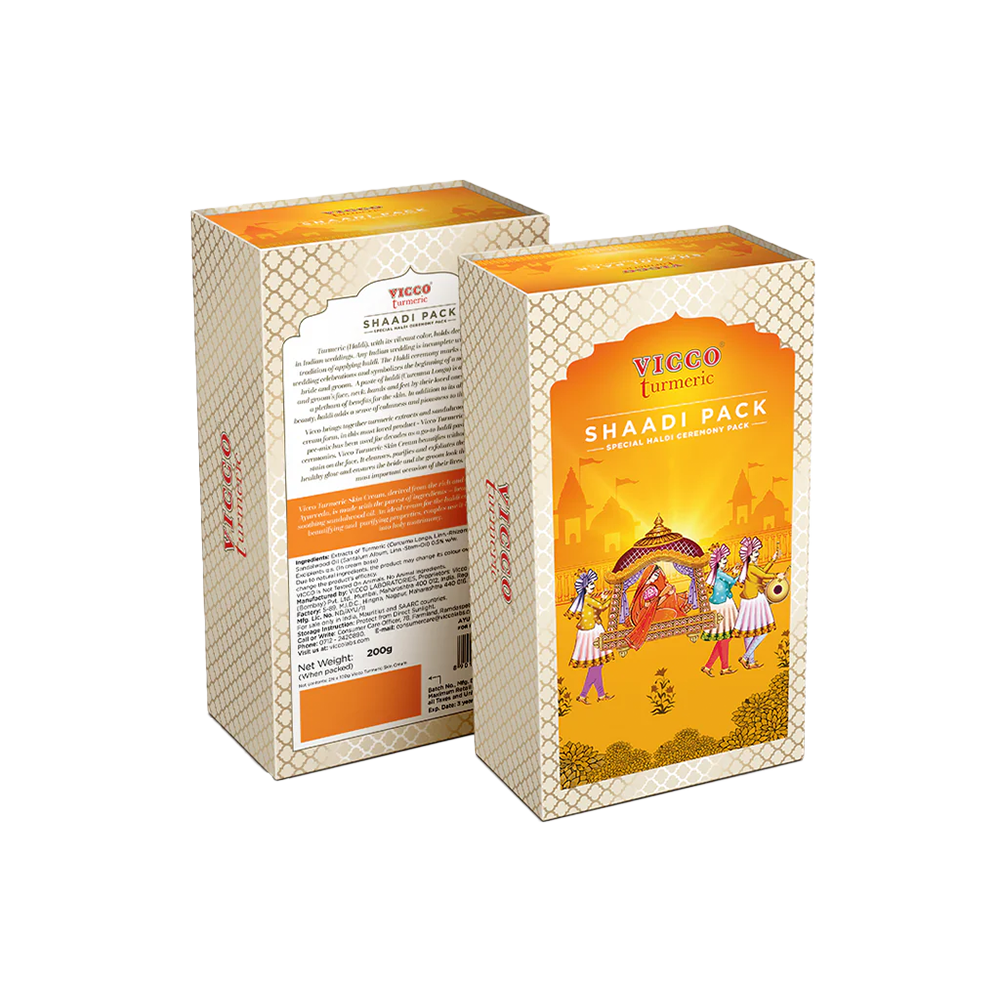 【VICCO】 Turmeric Shaadi Pack｜ ターメリック シャーディー パック｜ 200g