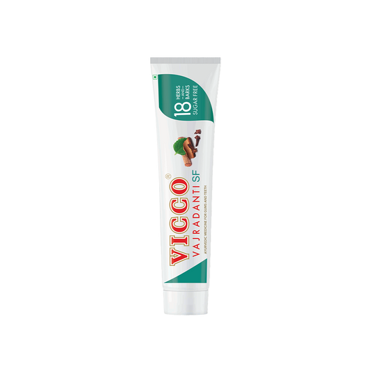 【Vicco】 Vajradanti Sugar Free Paste｜ヴァジュラダンティ シュガーフリー ペースト｜160g